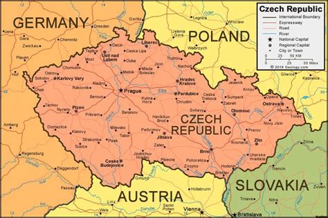 cities and town in czech republic